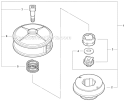 Part Location Diagram of 215602 Echo Drum W/Eyelets