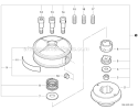 Part Location Diagram of X471000100 Echo Cam, Inner