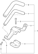 Part Location Diagram of V805000050 Echo Screw 5x30