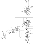 Carburetor - Rb-K66 Sn: 05001001-05001953 Diagram and Parts List for PAS-230 05001001-05999999 Echo Trimmer