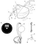 20Mm Blade Conversion Kit Diagram and Parts List for PAS-230 05001001-05999999 Echo Trimmer