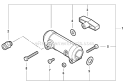 Coupler Diagram and Parts List for PAS-230 S67711001001-S67711999999 Echo Trimmer