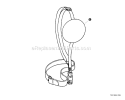 Shoulder Harness Diagram and Parts List for PAS-230 S75212001001-S7521999999 Echo Trimmer