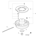Rapid Loader Trimmer Head Diagram and Parts List for PAS-230 S75212001001-S7521999999 Echo Trimmer