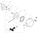Starter - Standard Diagram and Parts List for PAS-230 S82713001001-S82713999999 Echo Trimmer