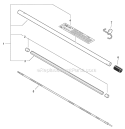 Part Location Diagram of C050001060 Echo Main Pipe Asy