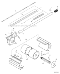 Pro Paddle Attachment Diagram and Parts List for PAS-266 T44211001001-T44211999999 Echo Trimmer