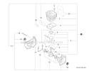 Engine, Short Block - Sb1102 Diagram and Parts List for PAS-266 T44312001001-T44312999999 Echo Trimmer