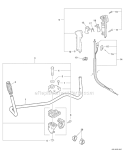 U-Handle - Blade Conversion Combo Kit Diagram and Parts List for PAS-266 T44413001001-T44413999999 Echo Trimmer