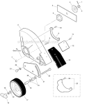 Edger Attachment - Metal SN: S0850000101-S08500004200 Diagram and Parts List for PAS-280 T44713001001-T44713999999 Echo Trimmer