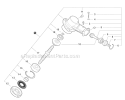 Rapid Loader Attachment - Gear Case Diagram and Parts List for PAS-280 T44713001001-T44713999999 Echo Trimmer