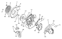 Page F Diagram and Parts List for PB-1010 001001 - 066000 Echo Leaf Blower / Vacuum