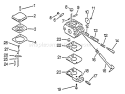 Page A Diagram and Parts List for PB-1010 122636 - 219000 Echo Leaf Blower / Vacuum
