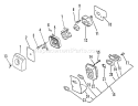 Page E Diagram and Parts List for PB-1010 242732 - 999999 Echo Leaf Blower / Vacuum
