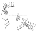 Page F Diagram and Parts List for PB-1010 242732 - 999999 Echo Leaf Blower / Vacuum