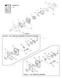 Page C Diagram and Parts List for PB-200 07001001 - 07999999 Echo Leaf Blower / Vacuum