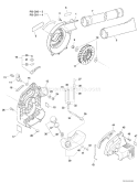 Page C Diagram and Parts List for PB-201 02001001 - 02999999 Echo Leaf Blower / Vacuum