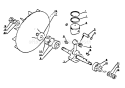 Page F Diagram and Parts List for PB-202 001001 - 0040501 Echo Leaf Blower / Vacuum