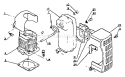 Page G Diagram and Parts List for PB-202 After S/N 0040502 Echo Leaf Blower / Vacuum