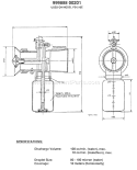 Page H Diagram and Parts List for PB-210E After S/N 001001 Echo Leaf Blower / Vacuum