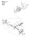 Part Location Diagram of 10101003361 Echo Gasket-Cyinder