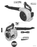 Page I Diagram and Parts List for PB-230LN P05813001001 - P05813999999 Echo Leaf Blower / Vacuum