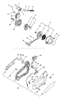 Page E Diagram and Parts List for PB-2400 Type 1 -After S/N 001001 Echo Leaf Blower / Vacuum