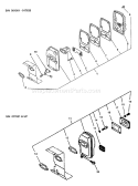 Page G Diagram and Parts List for PB-2400 Type 1 -After S/N 001001 Echo Leaf Blower / Vacuum