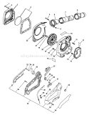 Page C Diagram and Parts List for PB-24LN Type 1E Echo Leaf Blower / Vacuum