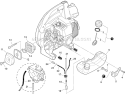 Fuel System Diagram and Parts List for PB-250 P31013001001-P31013999999 Echo Leaf Blower / Vacuum