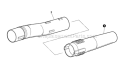 Blower Tubes Diagram and Parts List for PB-250 P33211001001-P33211999999 Echo Leaf Blower / Vacuum