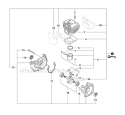Page D Diagram and Parts List for PB-250  Echo Leaf Blower / Vacuum