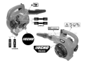 Labels Diagram and Parts List for PB-250 P33211001001-P33211999999 Echo Leaf Blower / Vacuum