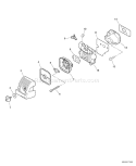 Page I Diagram and Parts List for PB-251 09001001 - 09999999 Echo Leaf Blower / Vacuum