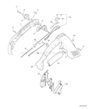 Page C Diagram and Parts List for PB-255 P06213001001 - P06213999999 Echo Leaf Blower / Vacuum