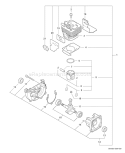 Page C Diagram and Parts List for PB-251 09001001 - 09999999 Echo Leaf Blower / Vacuum