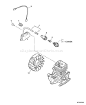 Page K Diagram and Parts List for PB-260L P28512001001-P28512999999 Echo Leaf Blower / Vacuum