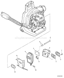 Page F Diagram and Parts List for PB-260L P28512001001-P28512999999 Echo Leaf Blower / Vacuum