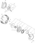 Starter Diagram and Parts List for PB-265LN P35312001001-P35312999999 Echo Leaf Blower / Vacuum