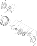 Starter Diagram and Parts List for PB-265LN P35513001001-P35513999999 Echo Leaf Blower / Vacuum