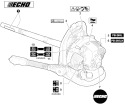 Labels and Kits Diagram and Parts List for PB-265LN P35513001001-P35513999999 Echo Leaf Blower / Vacuum