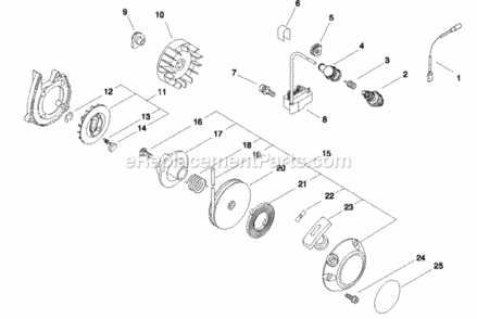 Part Location Diagram of P022028000 Echo Plate, Cam