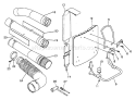 Page A Diagram and Parts List for PB-300E 0049616-9999999 Echo Leaf Blower / Vacuum