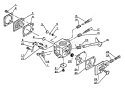 Page B Diagram and Parts List for PB-300E 0049616-9999999 Echo Leaf Blower / Vacuum