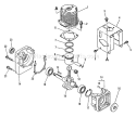 Page C Diagram and Parts List for PB-300E 0049617 - 9999999 Echo Leaf Blower / Vacuum