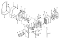 Page E Diagram and Parts List for PB-300E 0049617 - 9999999 Echo Leaf Blower / Vacuum