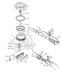 Page G Diagram and Parts List for PB-300E 0049617 - 9999999 Echo Leaf Blower / Vacuum