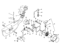Page H Diagram and Parts List for PB-300E 0049617 - 9999999 Echo Leaf Blower / Vacuum