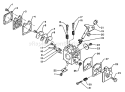 Page B Diagram and Parts List for PB-400E 249242 Echo Leaf Blower / Vacuum