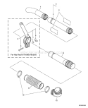 Blower Tubes Diagram and Parts List for PB-403T 04001001-04999999 Echo Leaf Blower / Vacuum